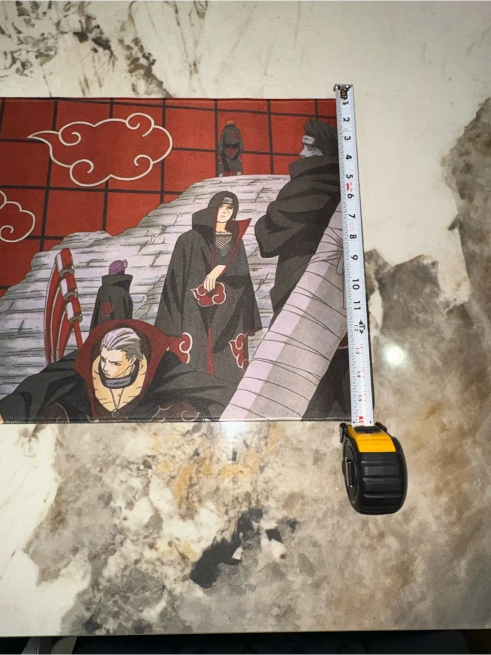 Target Naruto Akatsuki Playmat - Black & Red